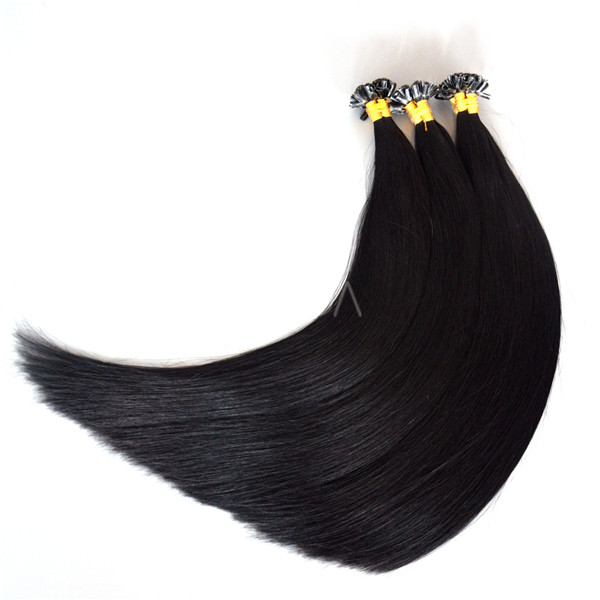 Girl friend gift Mongolian keratin u tip hair extensions YJ129